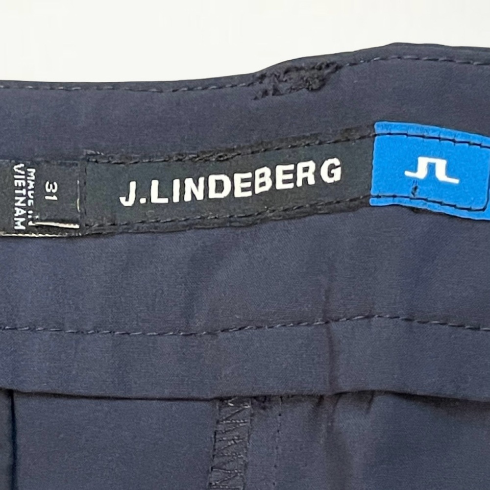 SOLD J. Lindeberg Gwen Short Micro Women’s Athletic Golf Shorts Navy + White - Picture 7 of 16